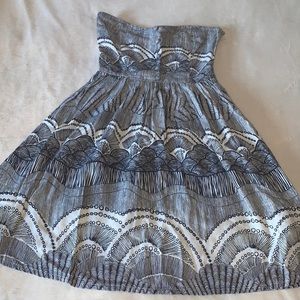 O’Neill Strapless Fit and Flare Dress Size 0